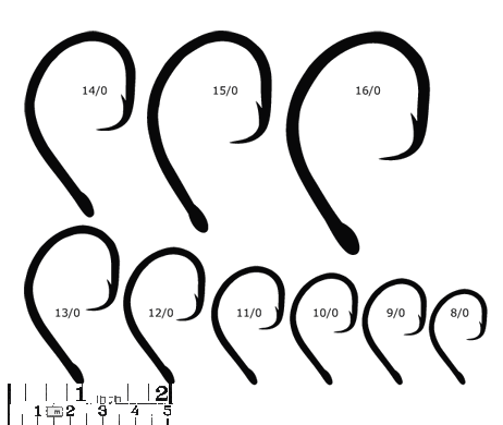Gamakatsu Circle Hooks Size Chart