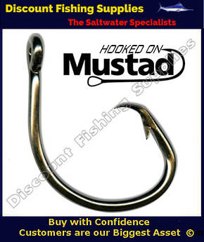 1 per pack Single 16//0 Tuna Circle Hooks