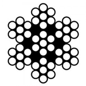 7 x 7 stainless steel wire