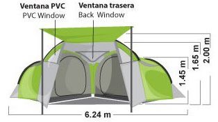 doite pirineo pro 8 tent 4