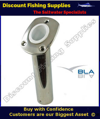 bla boating bla flush mount rod holder stainless steel rod holders bla boating bla flush mount rod holder stainless steel rod holders