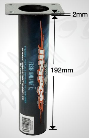 menace rod holder stainless straight 1 menace rod holder stainless straight 1