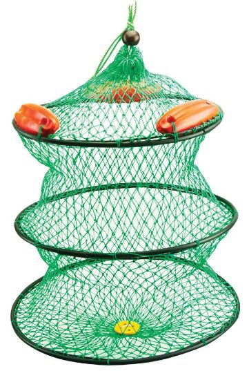 Live Bait Cage - Floating - FoldUp, FLOATING BAIT CAGE, LIVE BAIT